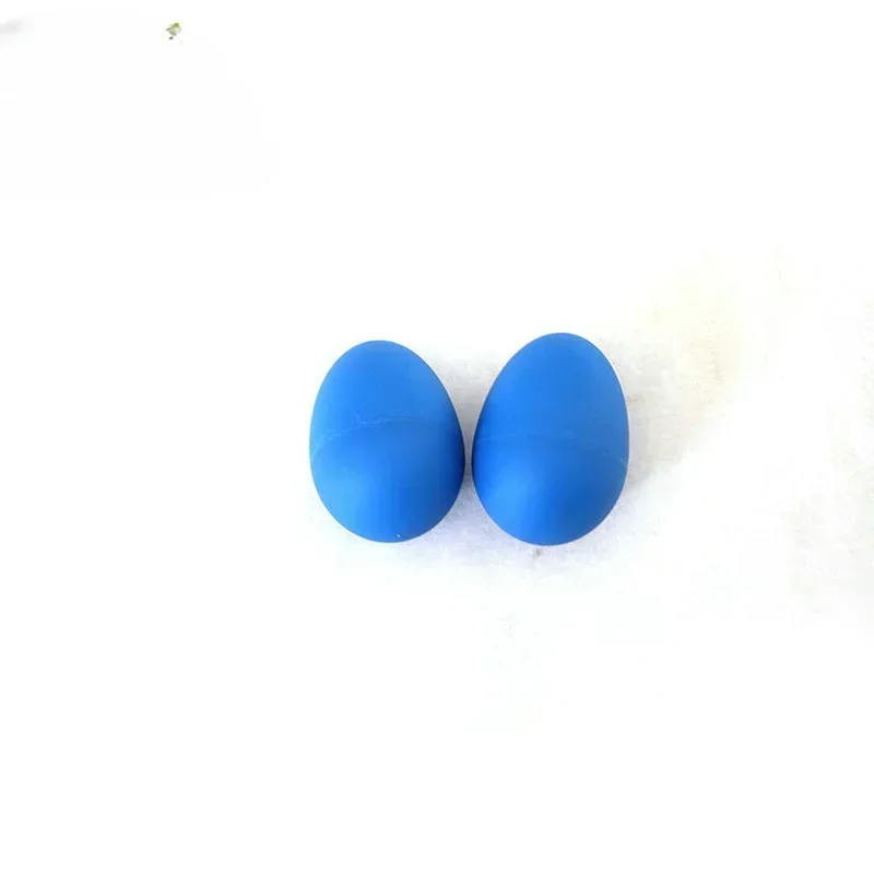2pcs Plastic Percussion Maracas Musical Sound Egg Colorful Musical Instrument Baby Toddler Childre Toy Egg Toy Shaker