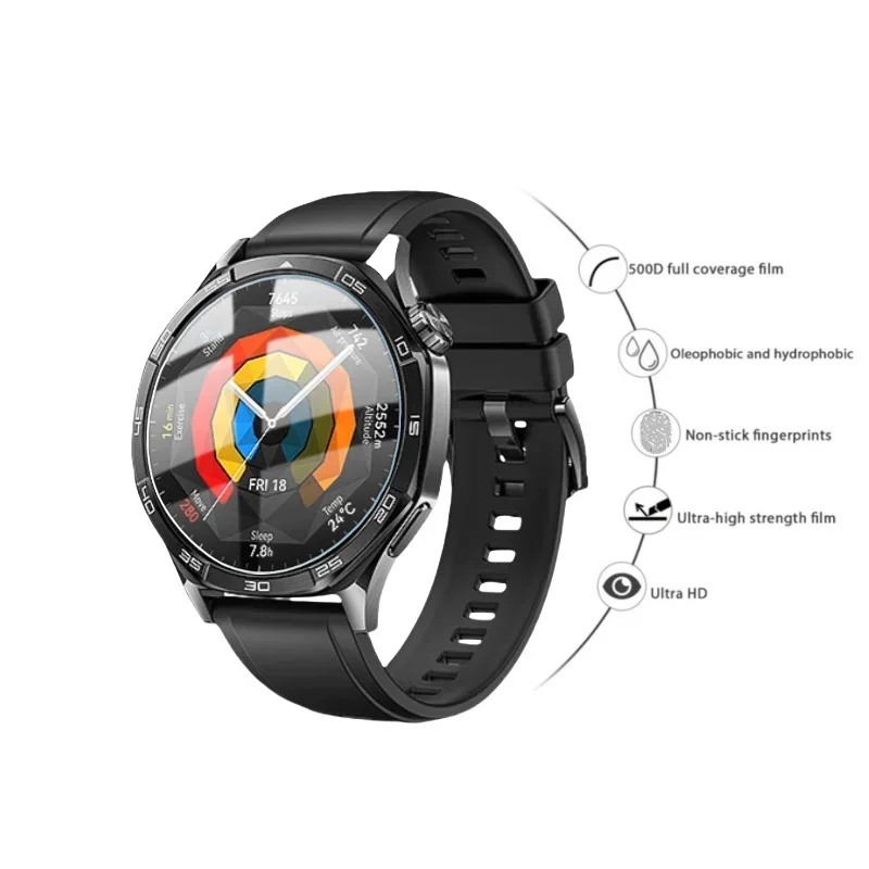 Ultra Slim Clear Tempered Glass Screen Protector for Huawei Watch GT Series