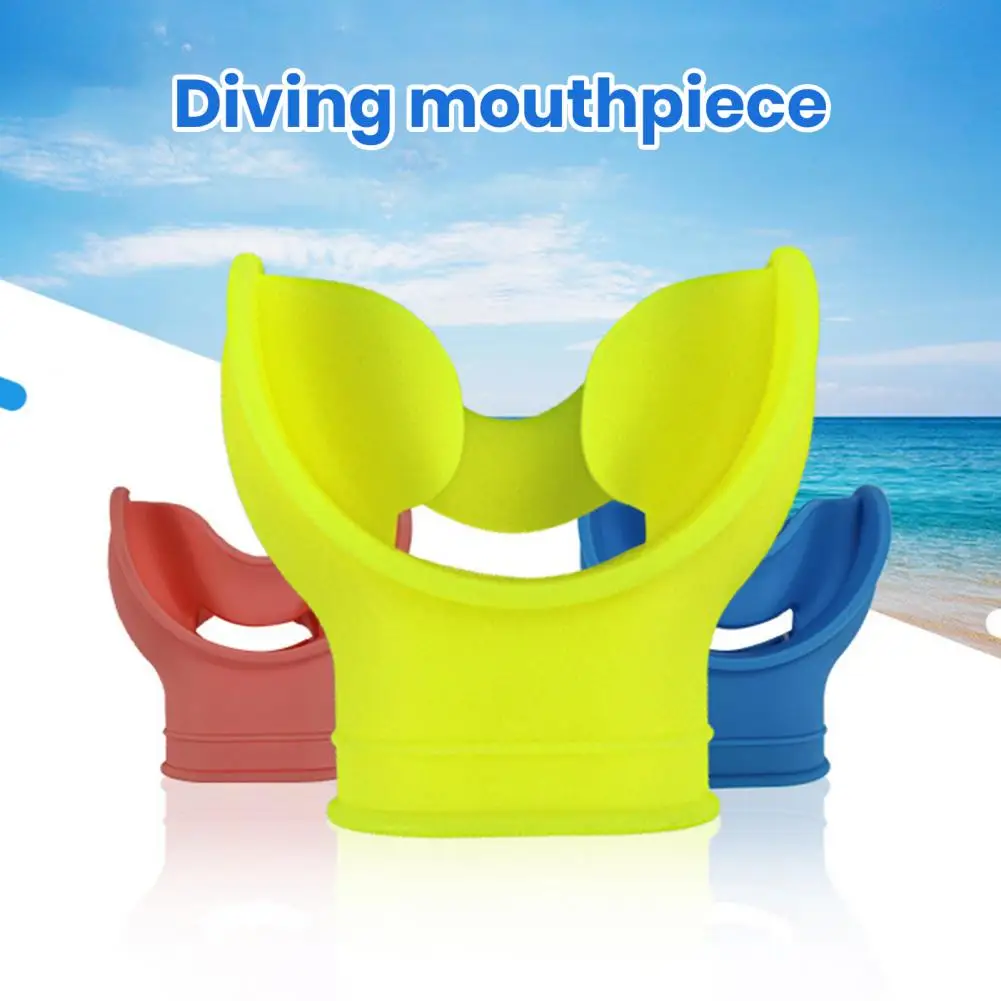 Silicone Scuba Diving Mouthpiece BPA Free Deep Snorkeling Underwater Mouthpieces Snorkel Regulator Mouthpiece Accessories 5