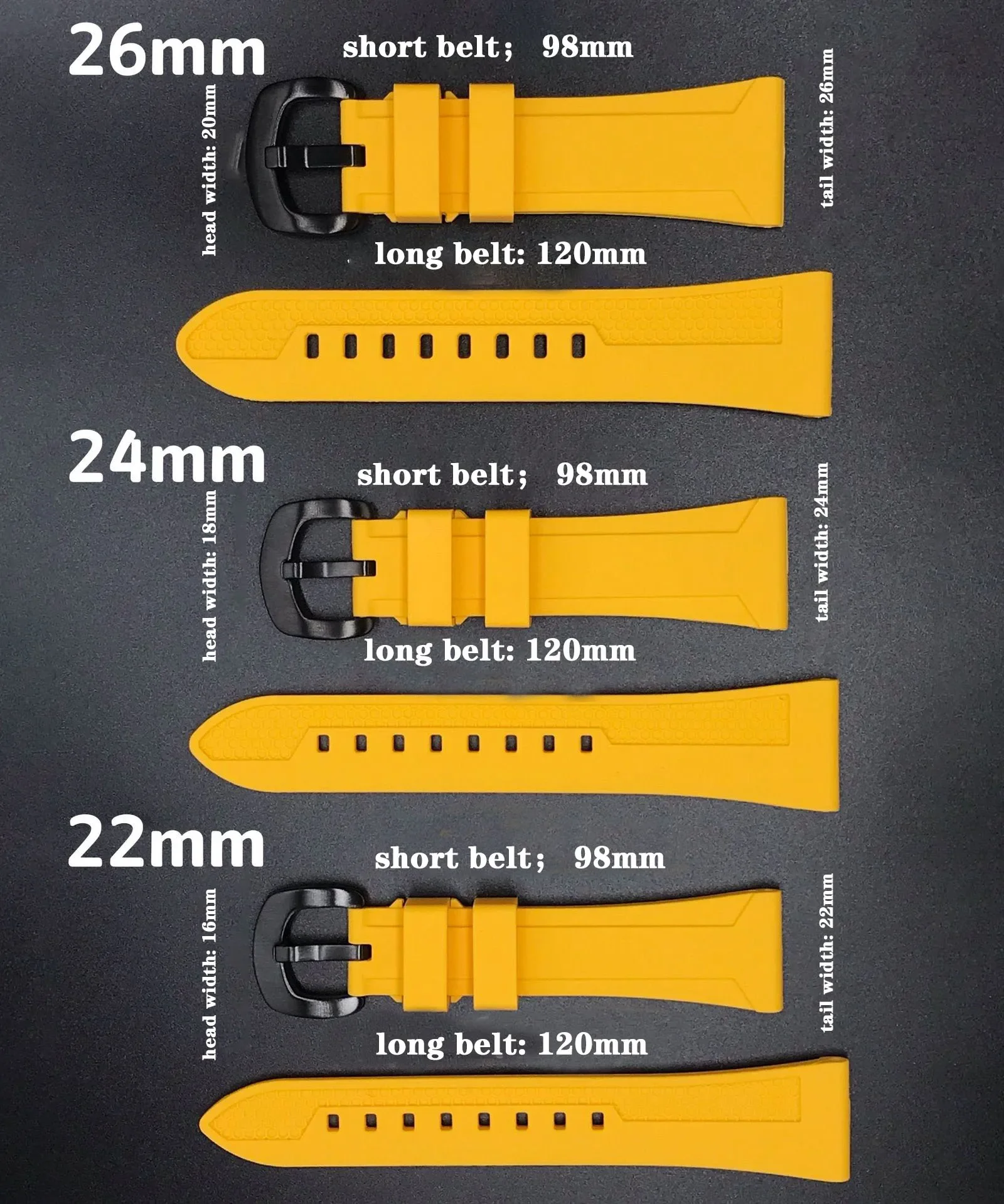 Premium Silicone Sports Watch Strap – Vibrant Multicolor Collection