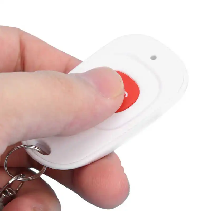 433MHZ Emergency Call Button Portable Waterproof Wireless SOS Remote Controller Caregiver Button For Toilet Hospital School