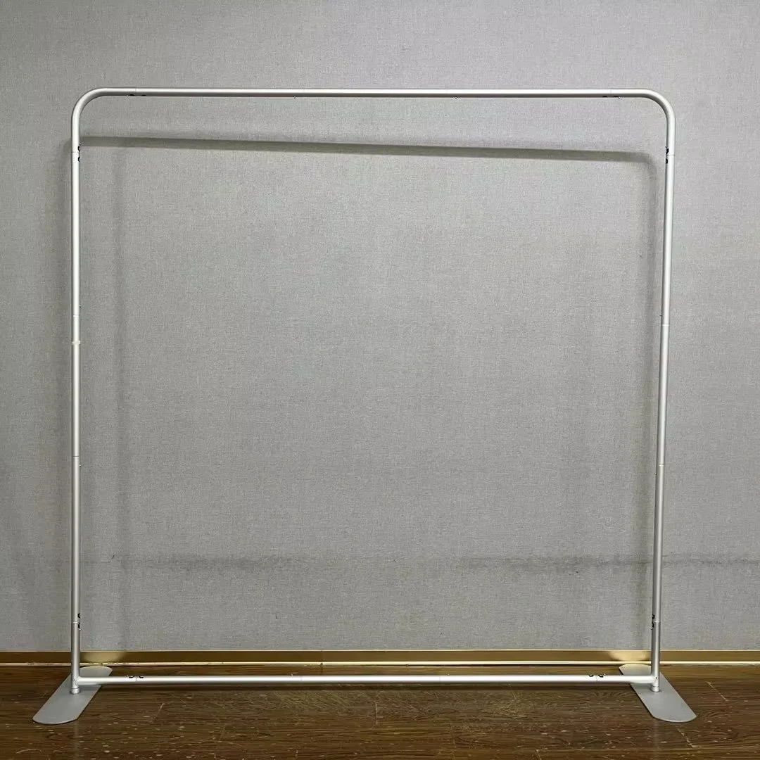 32mm Diameter Tubular Aluminum Frame with Oversized Base for Party Wedding Backdrop Stand Veil Stand Flower