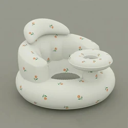 Infant Inflatable Seat with Built - in Air Pump - Portable Baby Back Support Sofa (XL28904)
