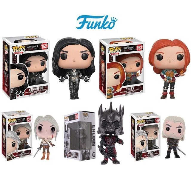 Funko Pop Games Geralt #149 Ciri #150 Yennefer #152 Triss #153