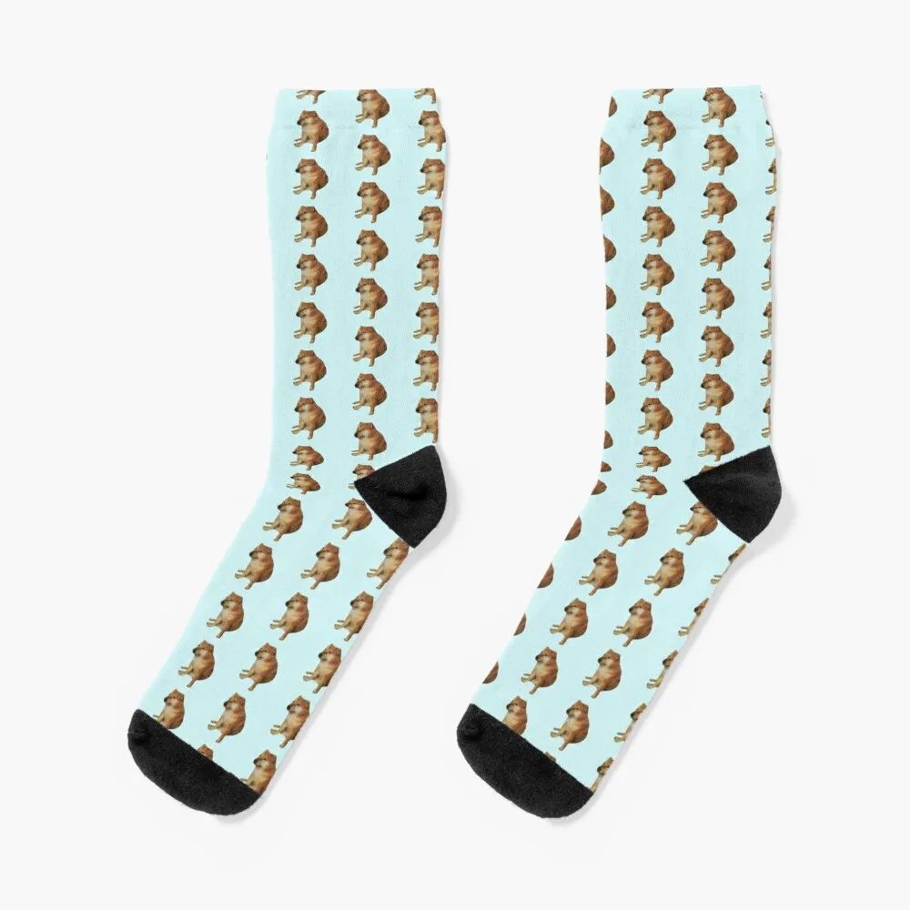 

sad cheems Socks New year's Sports summer Stockings compression Boy Socks Women's