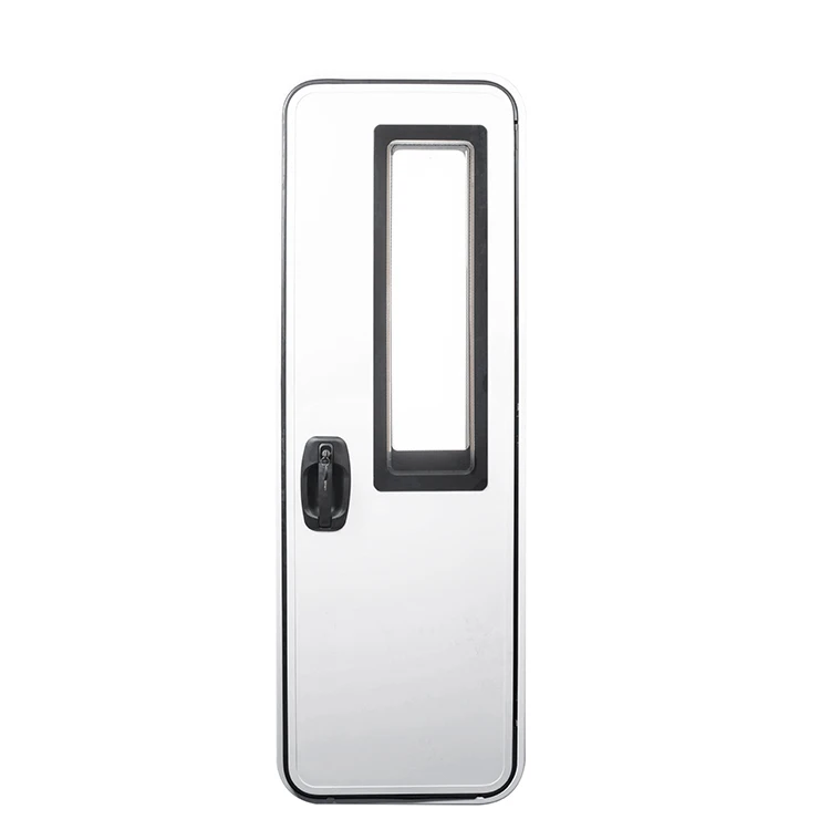 

Factory Direct Sale High Quality Double Glass Acrylic Aluminum Alloy Frame RV Door