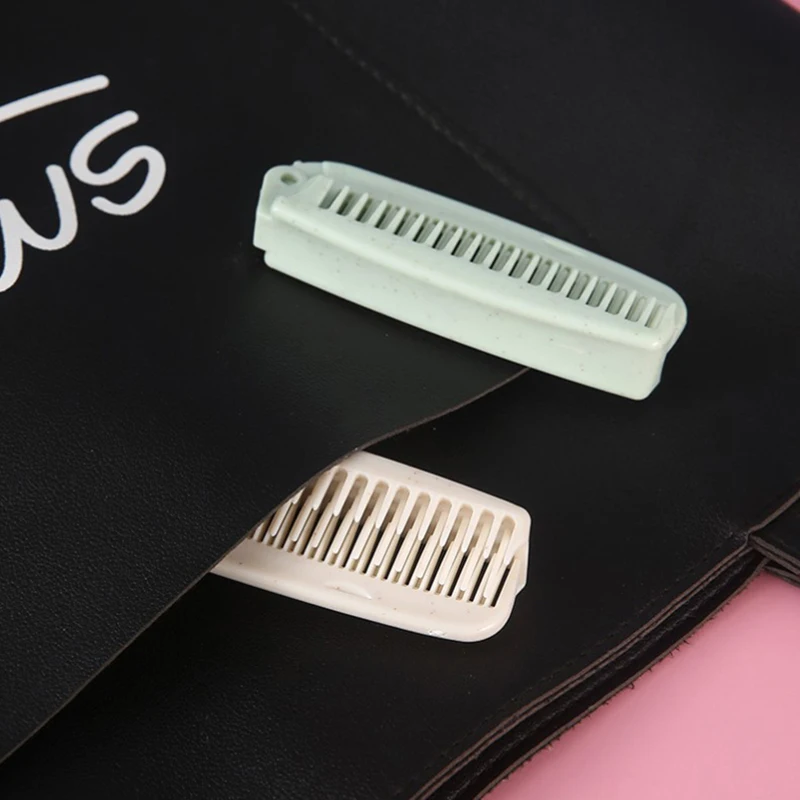 Portable Travel Hair Comb Brush Foldable Massage Anti Static Hairdressing Styling Tools 1Pc