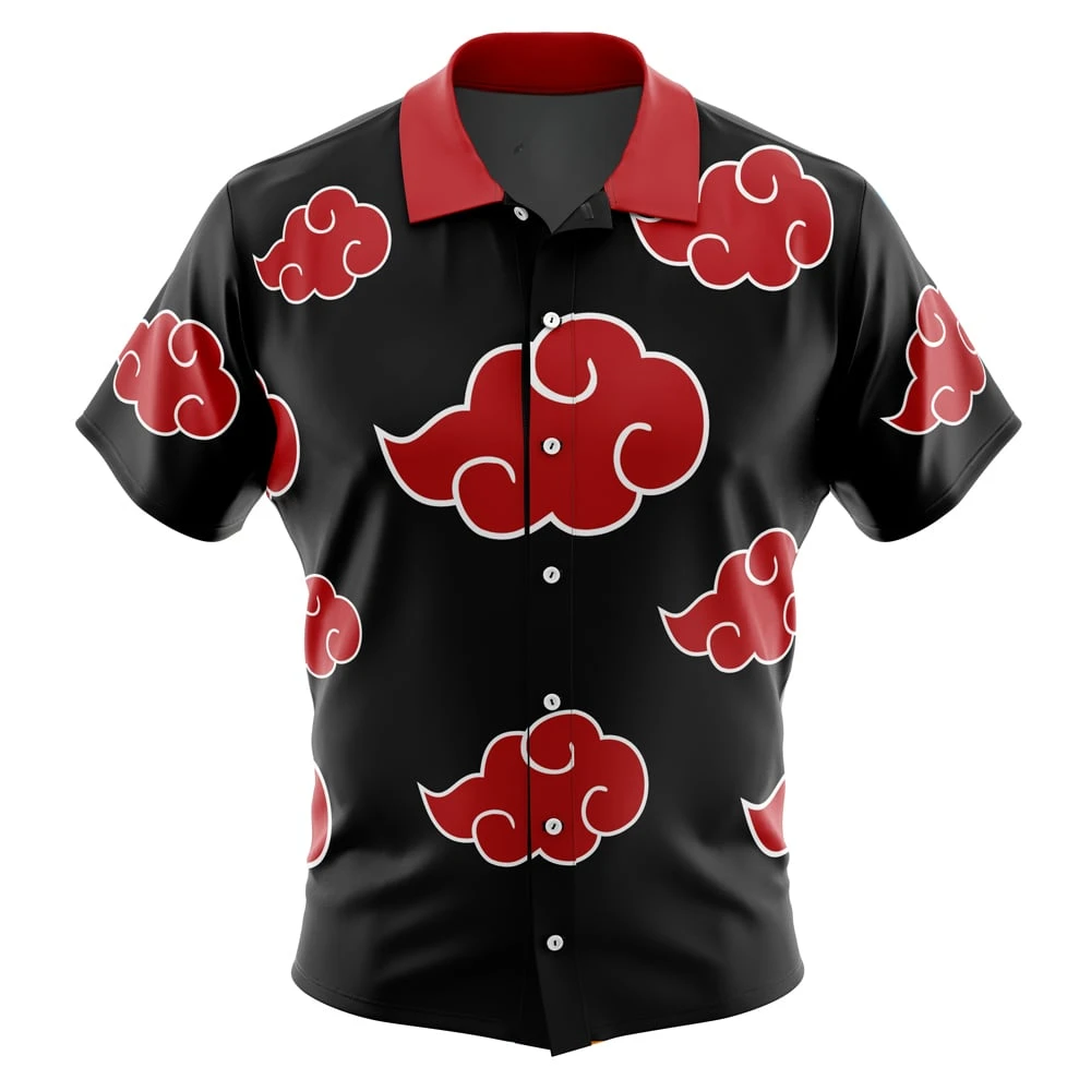 StrawhatsJolly Roger One Piece ButtonUp Hawaiian ShirtFashion Trend Breathable Loose Versatile Casual Sports Summer Men 5