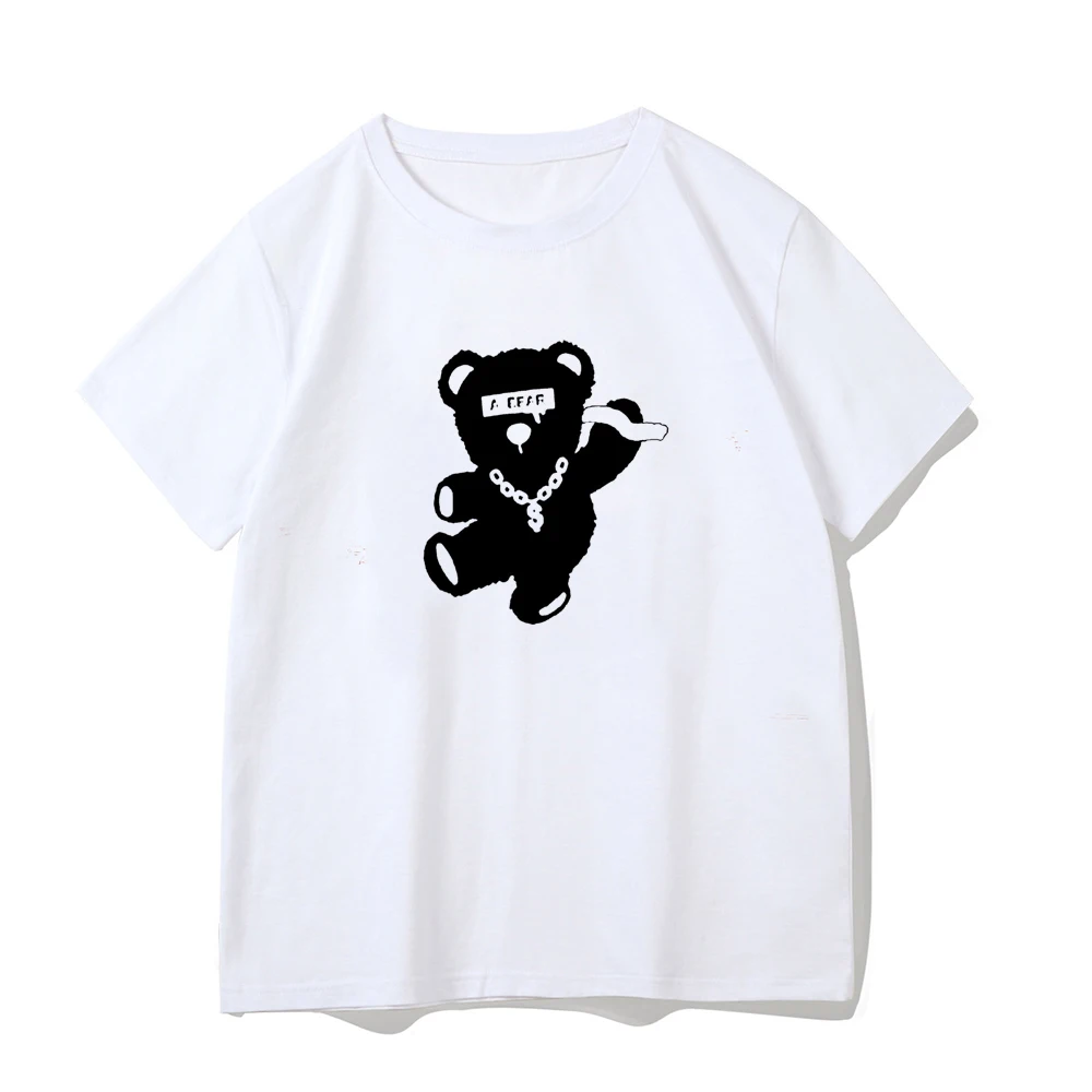 Short-sleeved T-shirt pure cotton women summer new spice girls high waist slim short crop clothing tide sweet and spicy