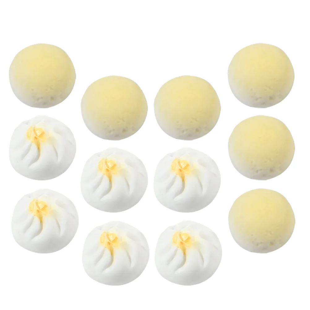 

24 шт. Пароварка для волос, имитация булочек, миниатюрная еда, мини-Декор, десерт, миниатюрные паровые поделки, фото реквизит