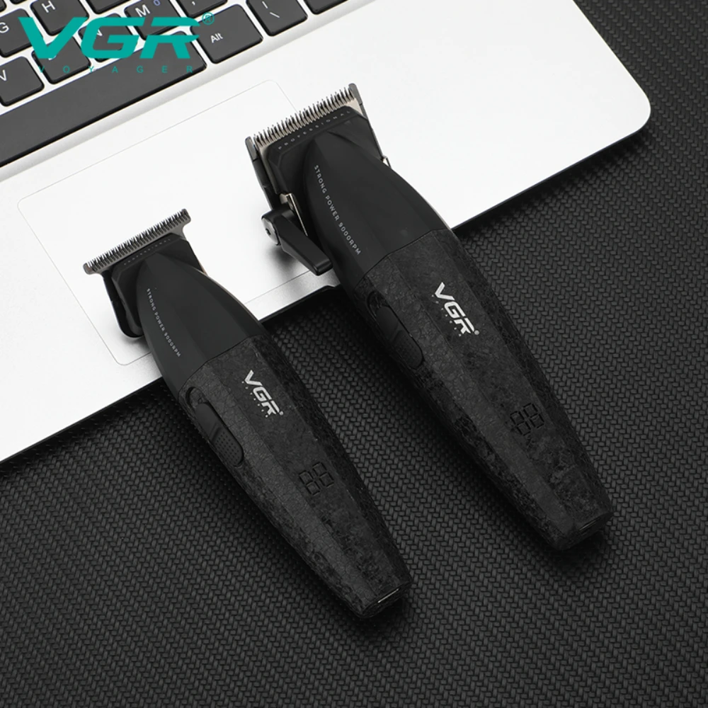 VGR ماكينة حلاقة شعر احترافية كهربائية ماكينة قص ش...