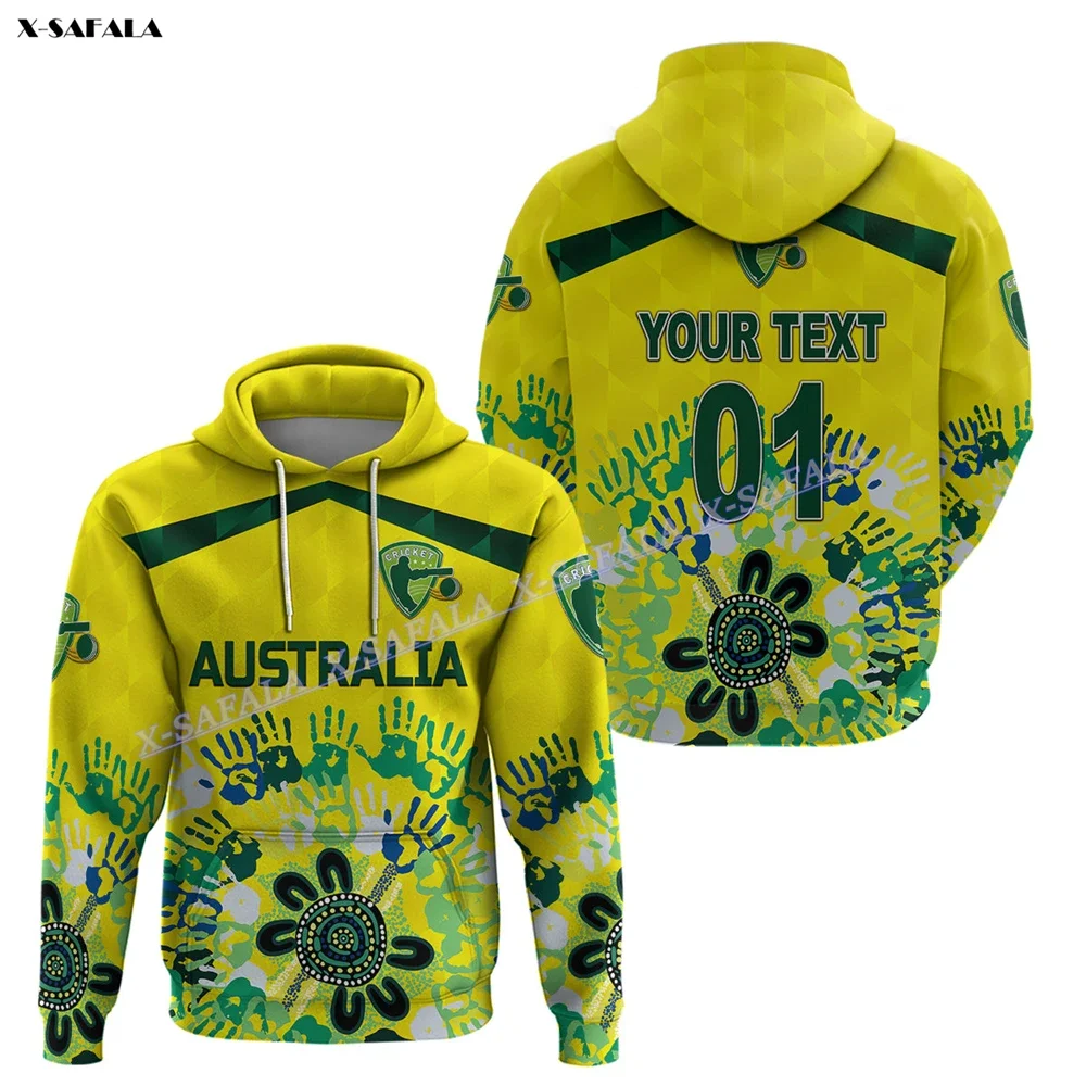 Cricket New Zealand Name 3D Printed Hoodie Men Pullover Sweatshirt Hooded Jersey Streetwear Tracksuits Jumper