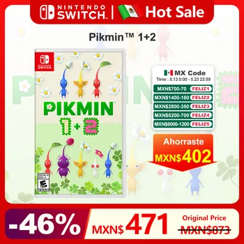 Pikmin 1 + 2 닌텐도 스위치 게임 딜 100%, 오리지널 공식 피지컬 게임 카드, 액션 전략 장르, 스위치 OLED 라이트