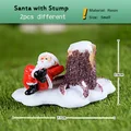 Santa with Stump