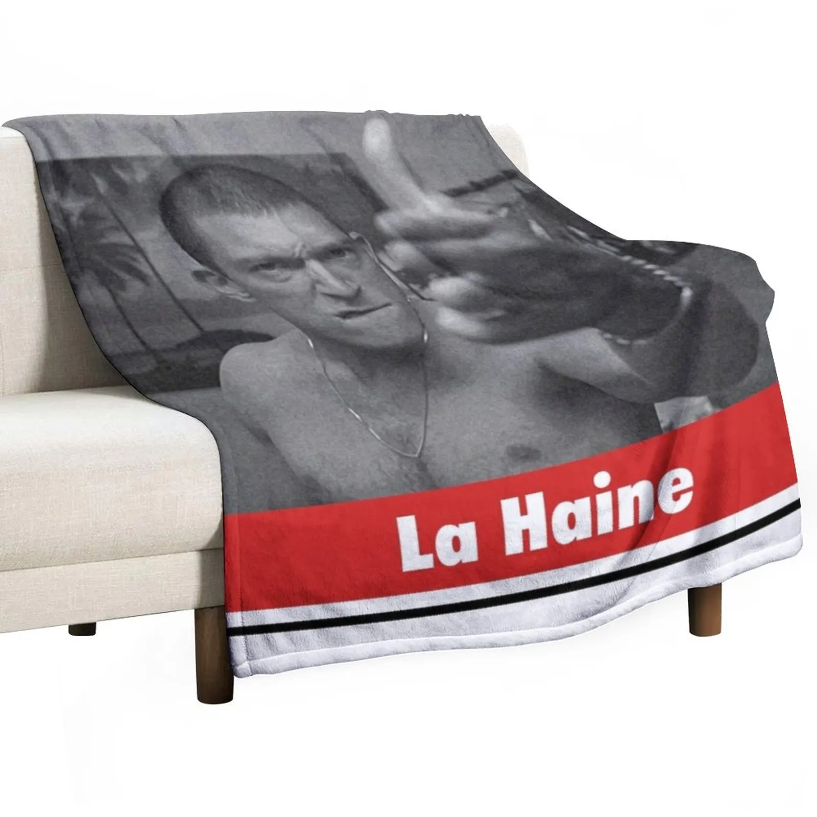

La Haine Throw Blanket bed plaid Decorative Sofa Blanket Luxury Blanket