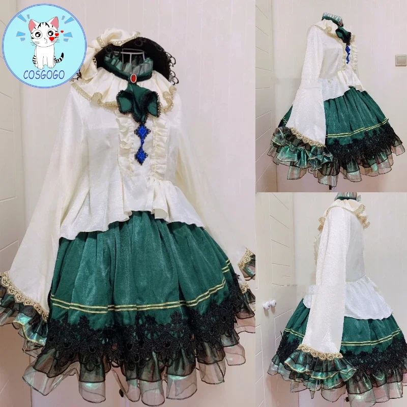 

Touhou Project Komeiji Koishi Cosplay Costume Cos Game Anime Party Uniform Hallowen Play Role Clothes Clothing