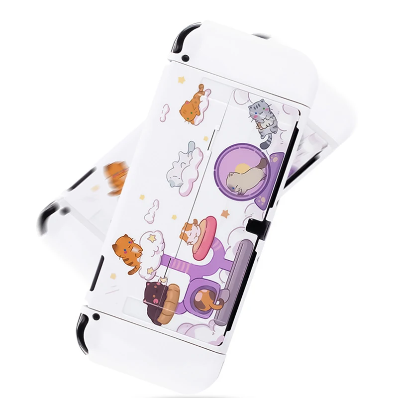 Capa Protetora para Nintendo Switch Oled ns Joy-con Protetor Completo da Pele Case de Jogo Oled - Image 3
