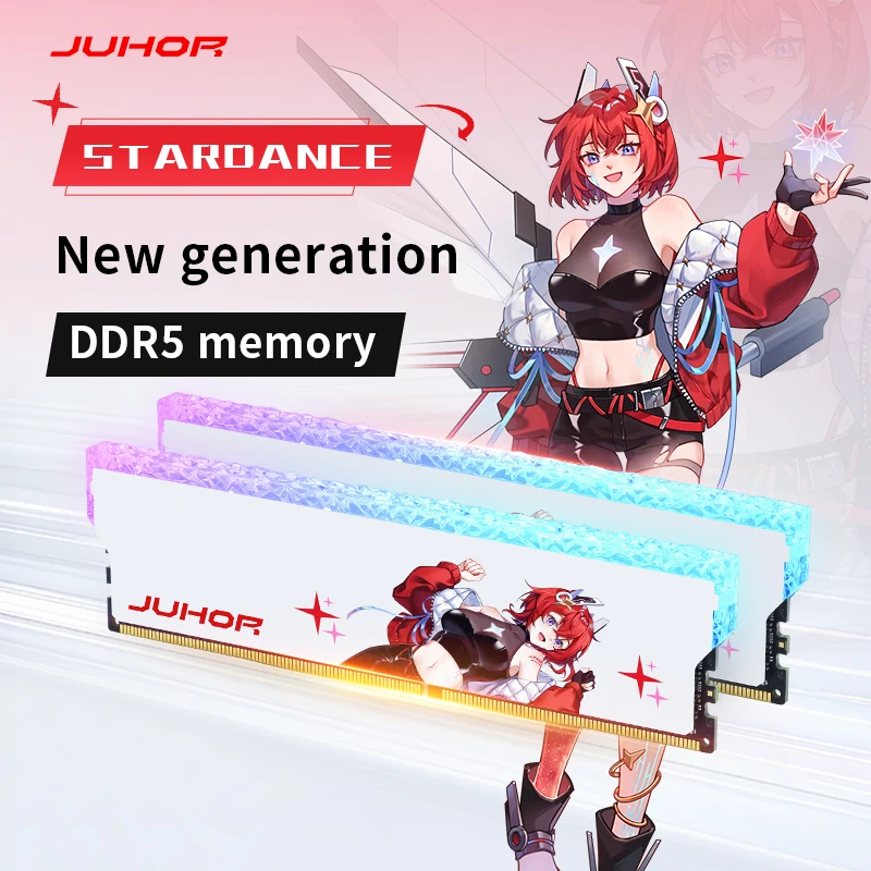Juhor-デスクトップサーバーメモリ,hynixチップ,rgb,ddr5,16gb,6400mhz
