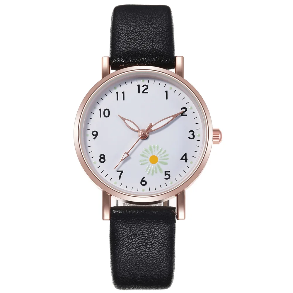 Little Daisy Women's Watch Simple and Fresh Luminous Quartz Watch