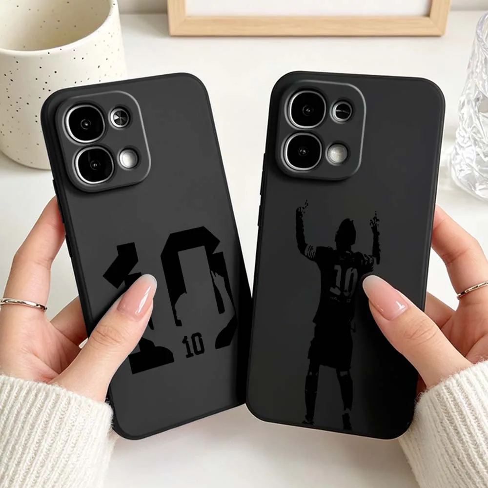 Luxury Football Star Black Phone Case