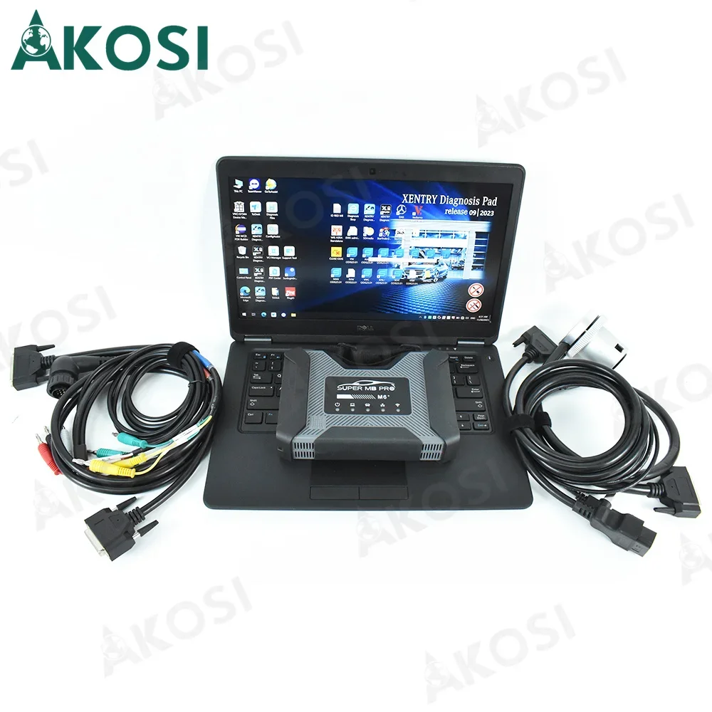 

Ready to use Dell laptop+DoIP VCI SUPER MB PRO M6 WiFi Professional Dealer Diagnostic Tool for BENZ Cars Trucks Full Function