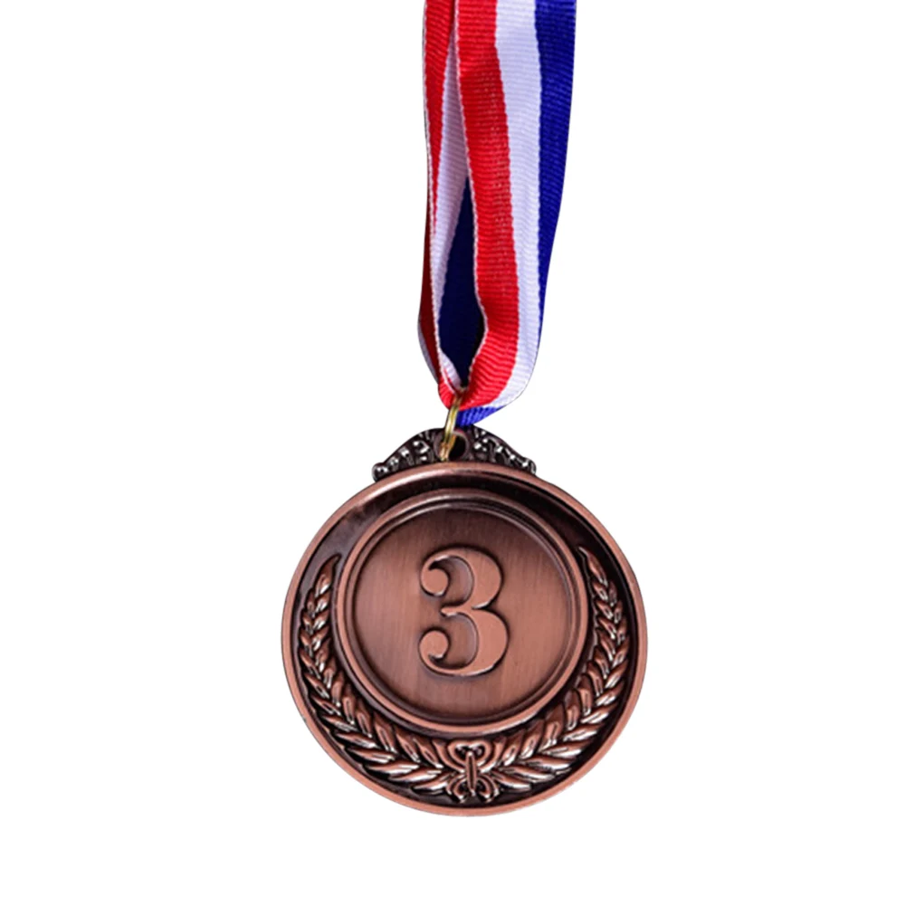Winner Reward Medals Gold Silver Bronze for Souvenir Gift Outdoor Games Toy School Supplies