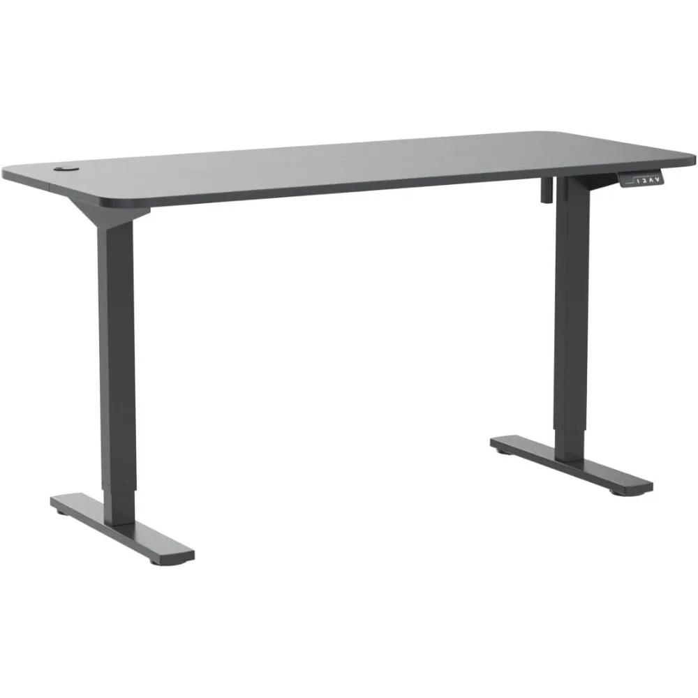 Office Desks Electric Height Adjustable Standing Desk Large 55 X 24 Inches Sit Home Office Memory Preset Office Desks