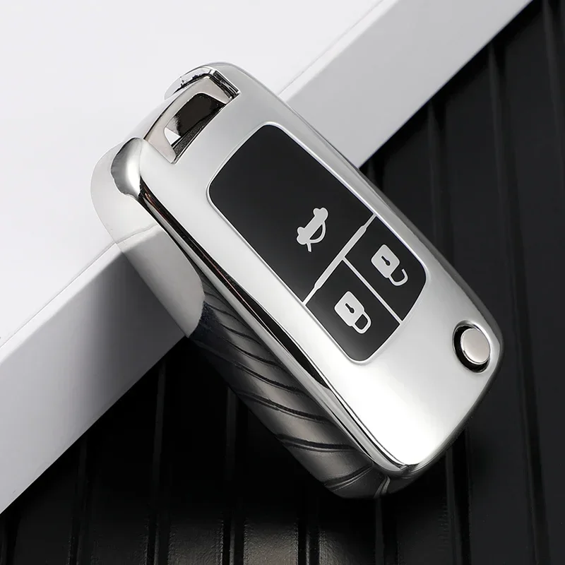 Soft TPU Key Cover Case For Chevrolet For Buick Cruze Aveo Trax Opel Astra Corsa Meriva Zafira Antara J