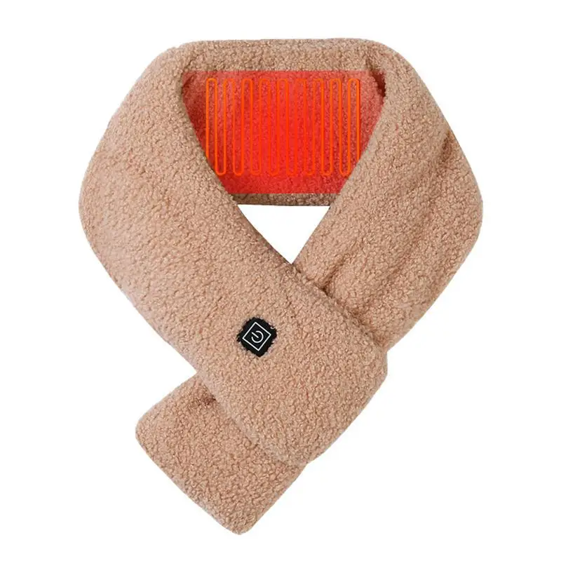 

Electric Heating Scarf Intelligent Rechargeable Neck Warmer Intelligent Electric Heating Scarf With 3 Heating Levels Neck Warmer