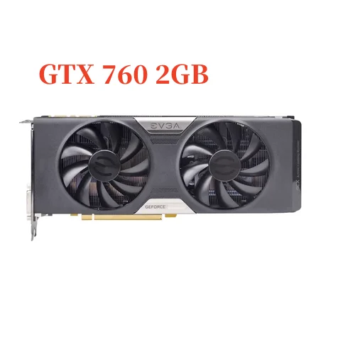 

EVGA GTX 760 2GB Graphics Cards GeForce GPU Video Card 256Bit GDDR5 GTX760 2GB for NVIDIA GK104 Map Hdmi Dvi VGA Used