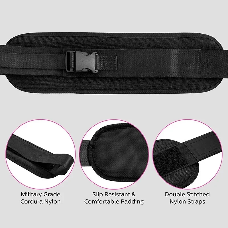 Yoga Exercise Dumbbells Waist Weight Belt Hip Bridge Assist Fitness Training with Thrust Weight Beltgym exercise equipment for h