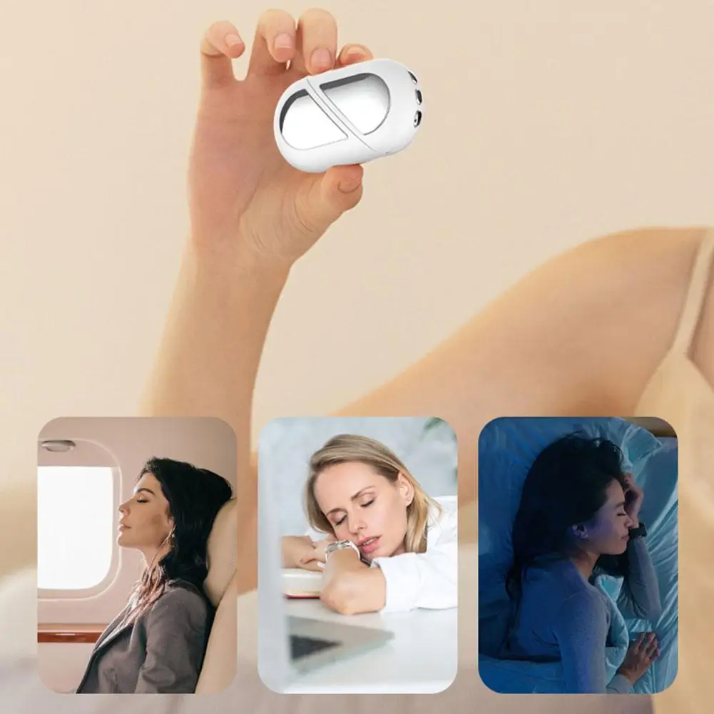 

1pcs Handheld Intelligent Sleep Aid Micro Current To Tool Sleep Promote Anxiety Sleep Care Improve Product 2023 New And Dee Z9W2