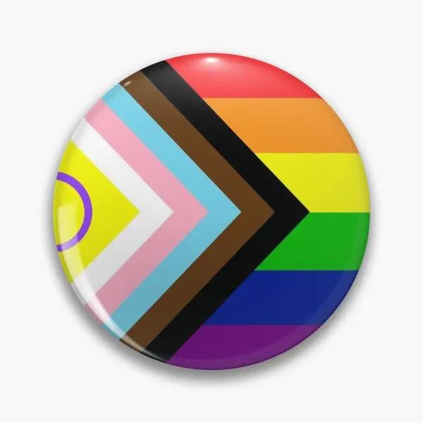 

2021, мягкая булавка Intersex для интуитивно распространенного прогресса, Pride F, булавка, украшение, ювелирные изделия, металлическая мультяшная брошь для одежды, модный воротник, шляпа