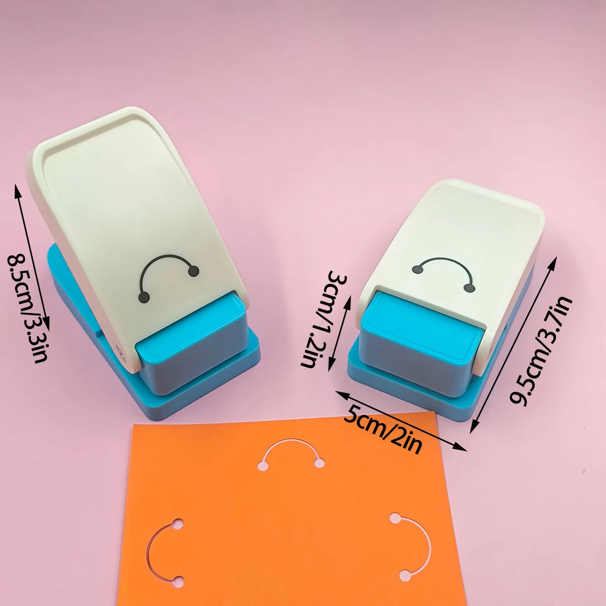 Creative keychain accessory Punch for DIY Scrapbooking Embossing Craft Tool 1pcs paper punch