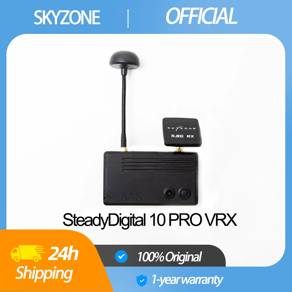 SKYZONE SteadyDigital 10 PRO VRX Цифровой видеоприемник FPV Ультрастабильный HD с низкой задержкой для профессиональных пилотов-дронов