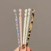 Vintage Chinese Style Hair Sticks for Women Girls Fashion Acetate Chopstick Shaped Hair Clips Pins Jewelry Hair Accessories 4