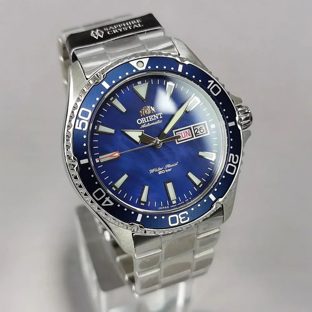 

Orient Oriental Lion Mako Diving Automatic Mechanical Men's Watch RA-AA0007L Blue Fritillaria