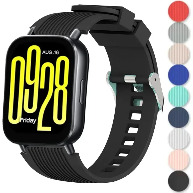 Breathable Sports Silicone Strap - Soft Wristband Replacement