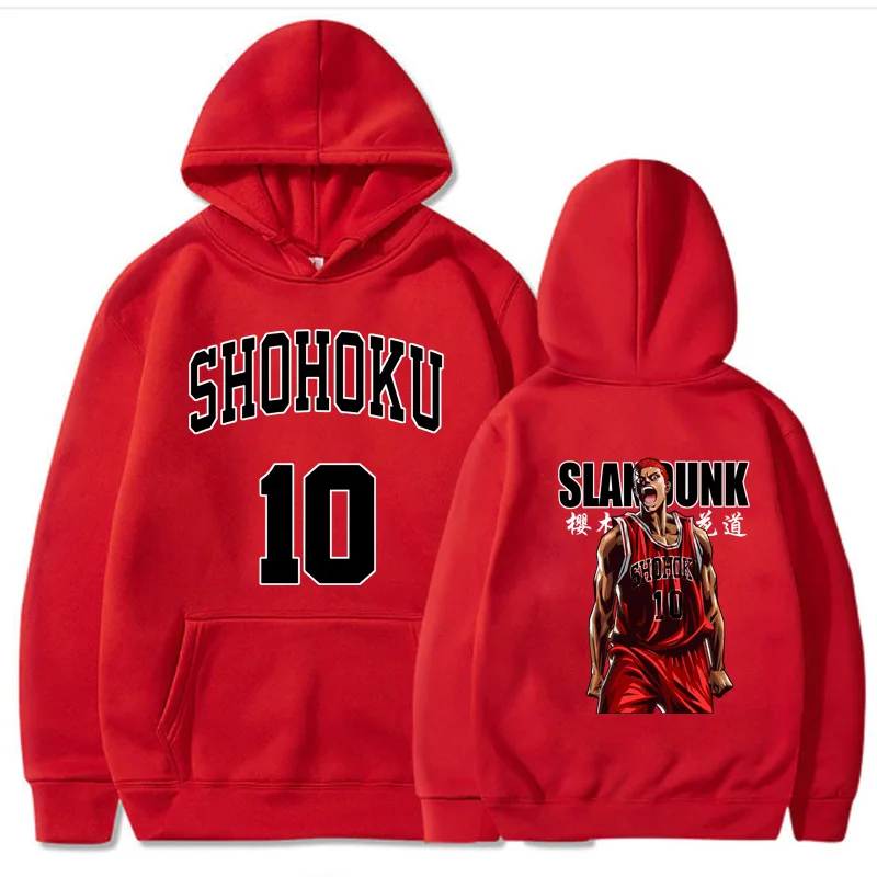 

Slam Dunk Hoodie Sakuragi Hanamichi Printed Dayman Style Casual Top Spring Autumn Long Sleeve Hoodie