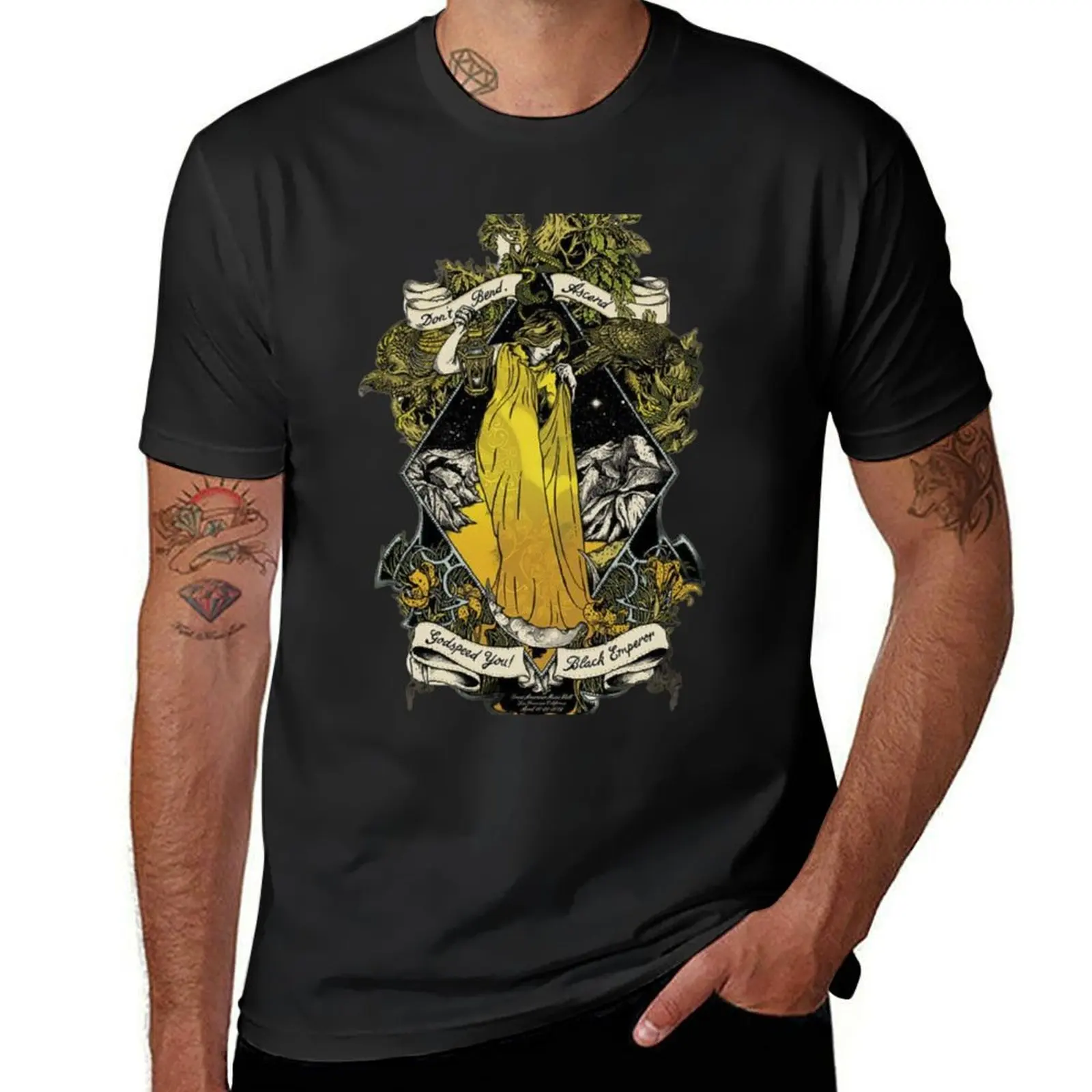 

God Speed You Black Emperor T-Shirt customs design your own korean fashion heavy weight t shirts for men