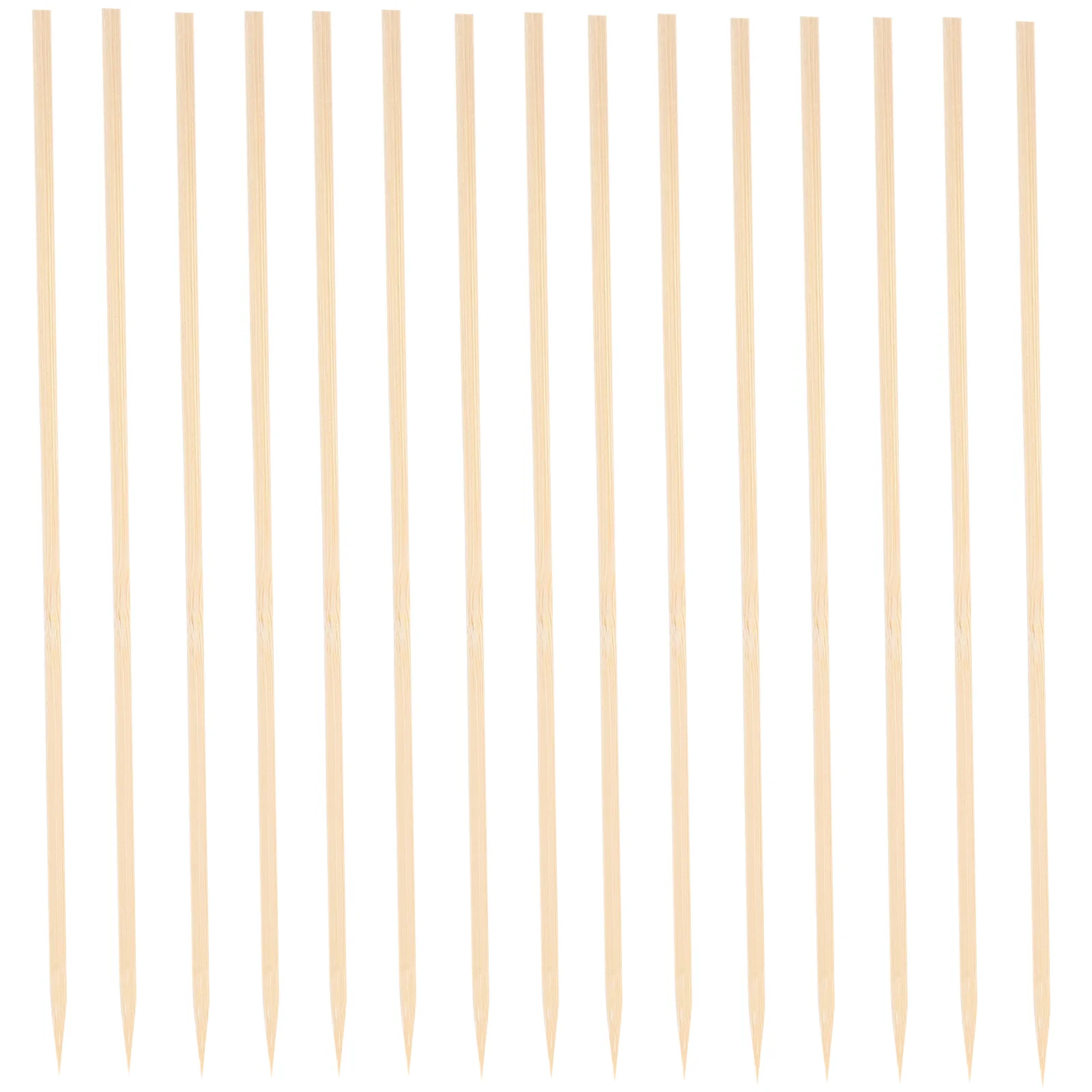 

200Pcs Multi-function Bamboo Skewers Portable Bamboo Sticks Grilling Bamboo Skewers Food Skewers