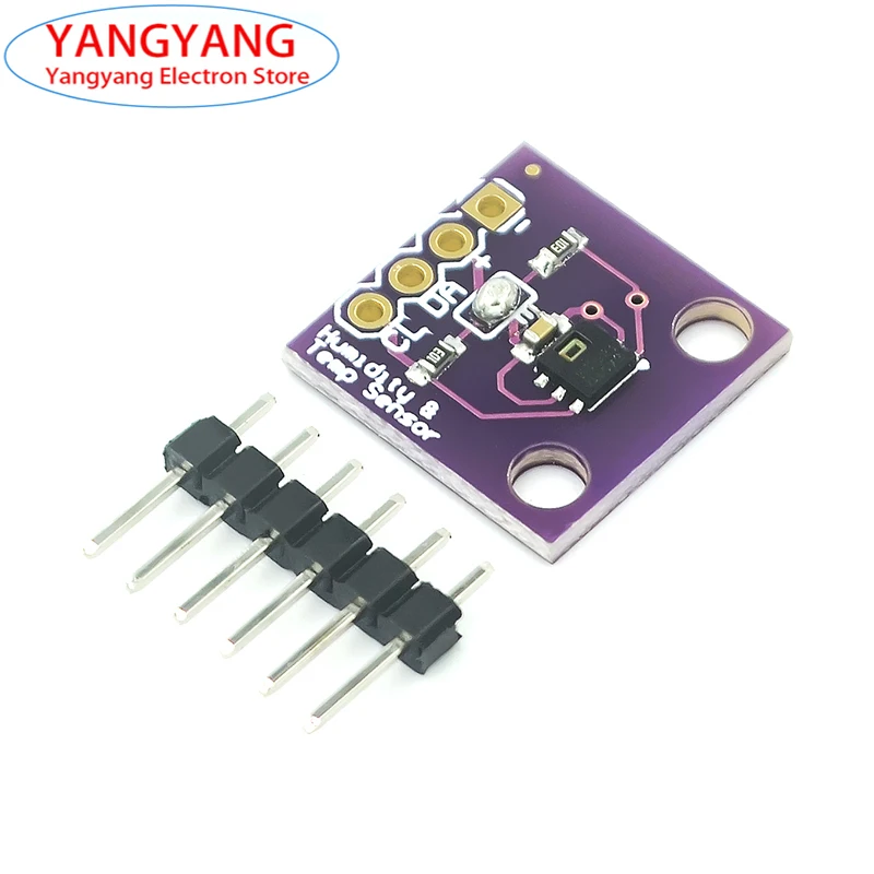 

1pcs New GY-213V-HTU21D Temperature Humidity Sensor HTU21D I2C Replace SHT21 SI7021 HDC1080 Module