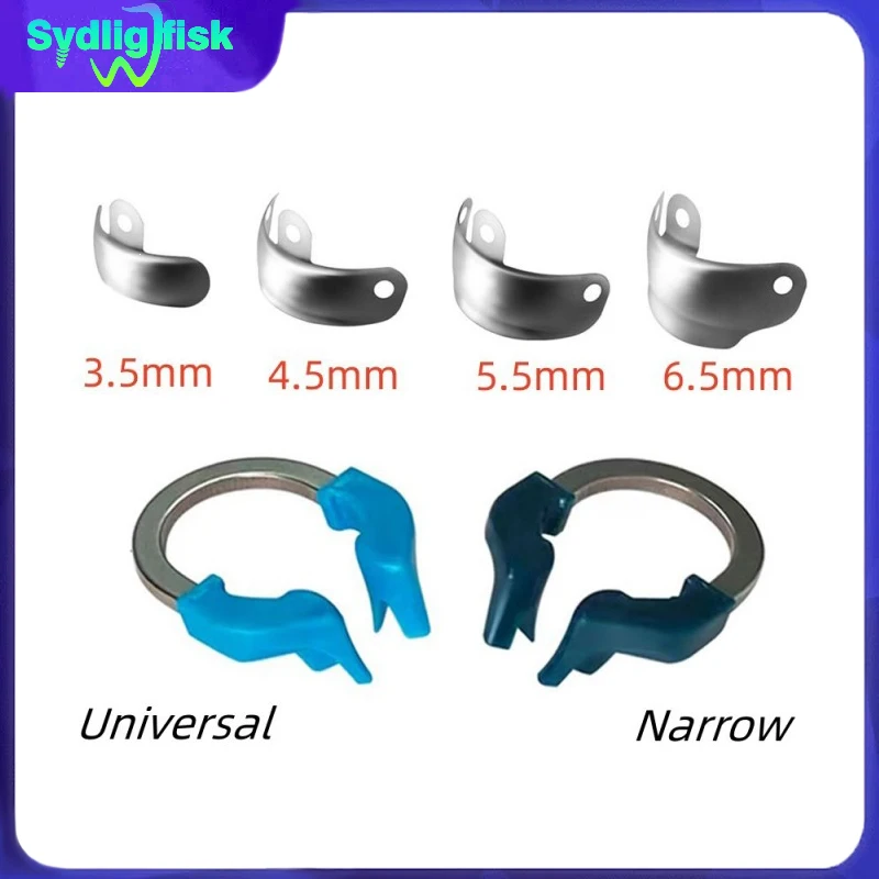 Dental Matrix Bands Sectional Contoured Matrix System Metal Matrices Clamp Nickel Titanium Clamping Ring Dentist Tools dental matrix system