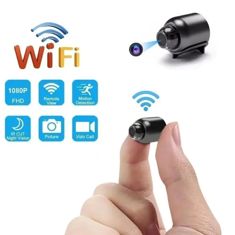 Security Camera X5 Wireless 1080P Surveillance Video Cam Night Vision Motion Detect Mini Cam Monitor Smart Home