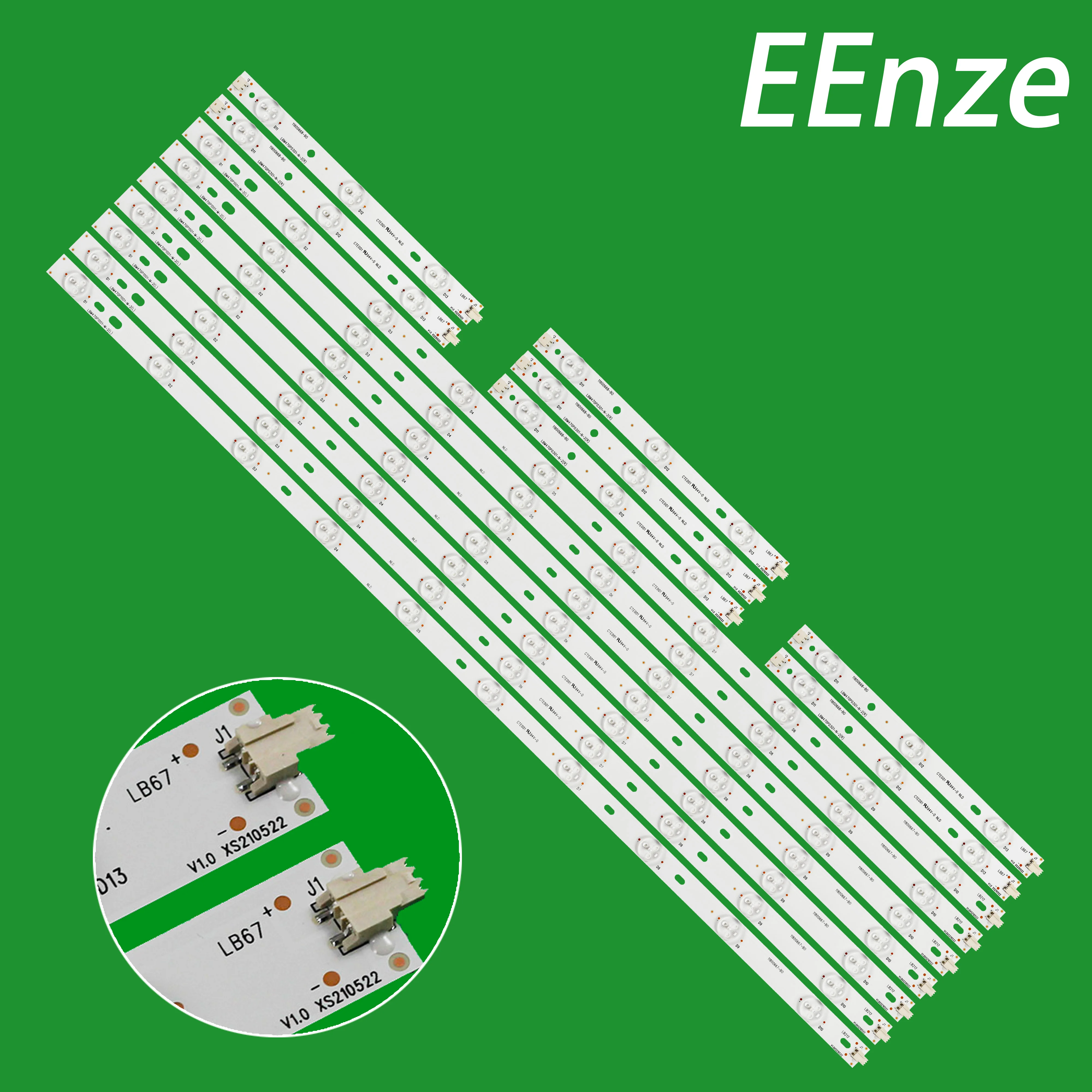4kit LED Backlight Strip For 47pfg7109 47pfg5909 47pfg6519| | - AliExpress