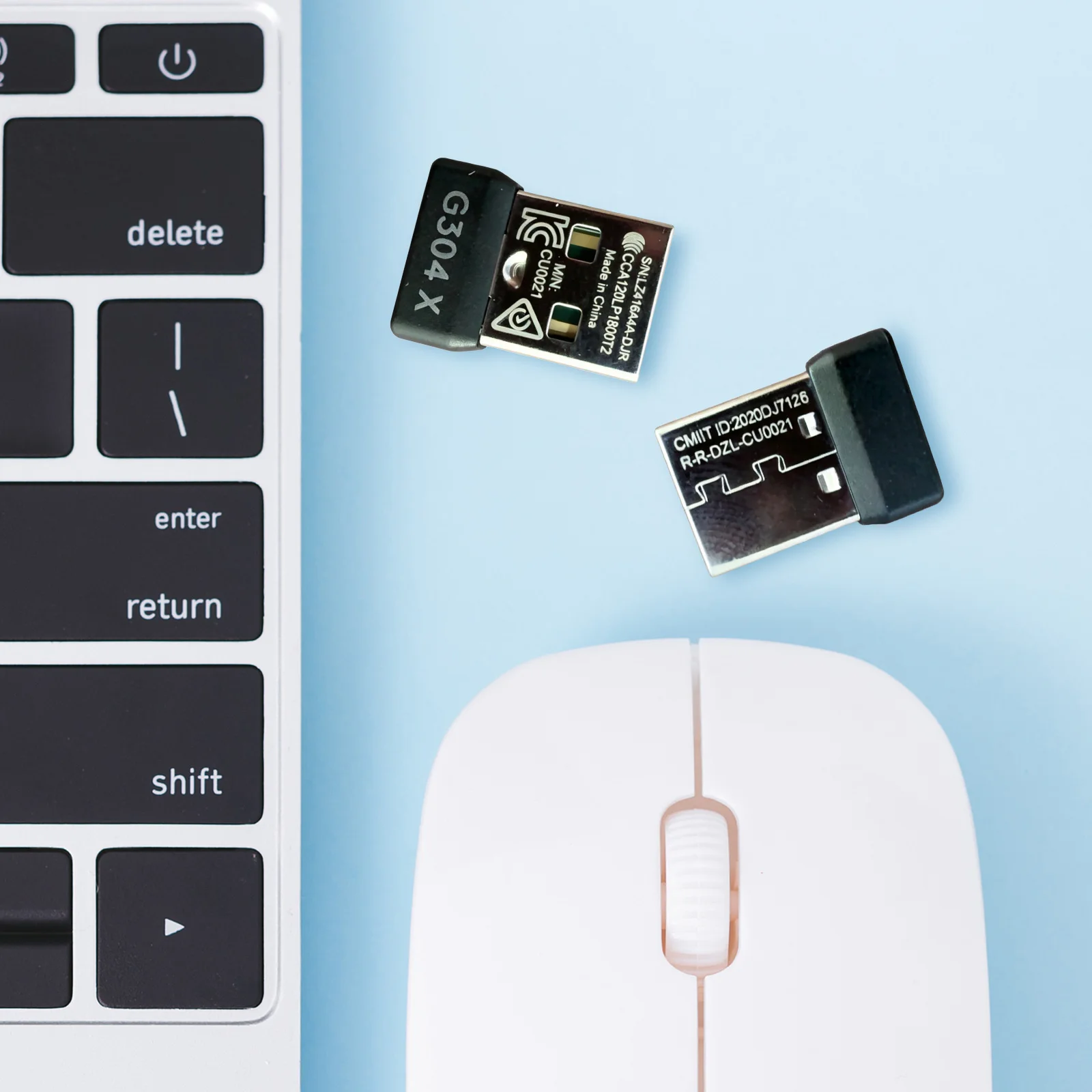 Logitech G304X/G705/PRO 2/G309 LIGHTSPEED USB 마우스 수신기 무선 동글 어댑터 마우스 수신기 어댑터 교체
