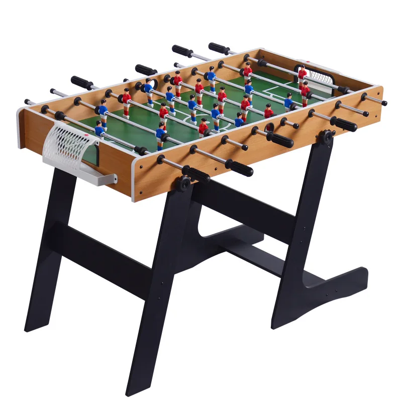 Folding Tabletop Foosbal Futbolin Fussball Game Folding Football Foosball Table Soccer Tables Interactive Sport Game