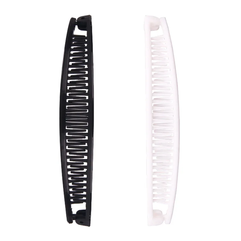 Hair claw Hair clips Hair accessories Solid color banana clip women hair styling hair claw barrette hairpin for girls ponytail fixed hoder clamp