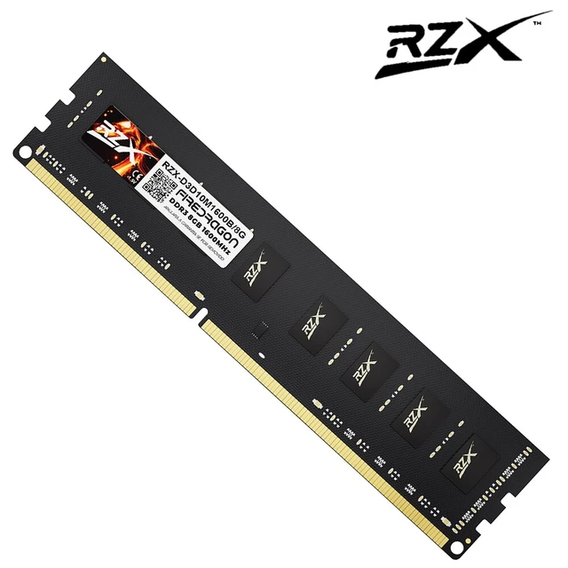 32Go(4x 8Go) DDR3 1600 1600MHz PC3-12800 (240 PIN) DIMM Mémoire Qumox pour  ordinateur de bureau - Mémoire RAM - Achat & prix