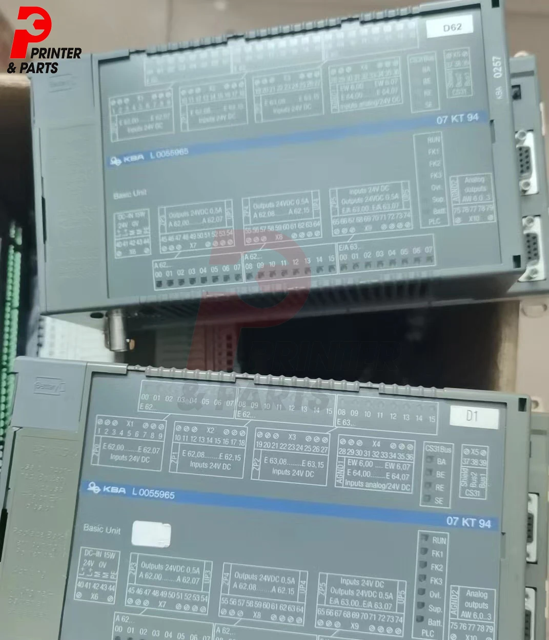 Original L 0055965 07KT94 KBA KT94 ABB Module J1 KBA 1274 105 Offset Printing Machine Spare Parts